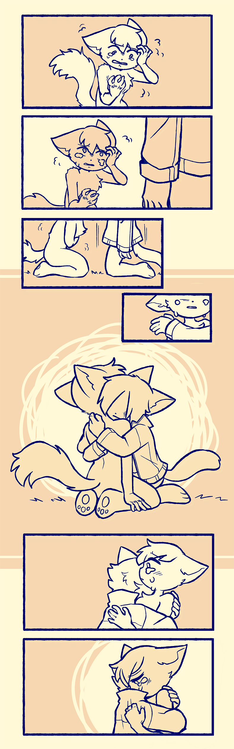 Candybooru image #15625, tagged with Abbey Augustus AugustusxAbbey comic kennolini_(Artist)
